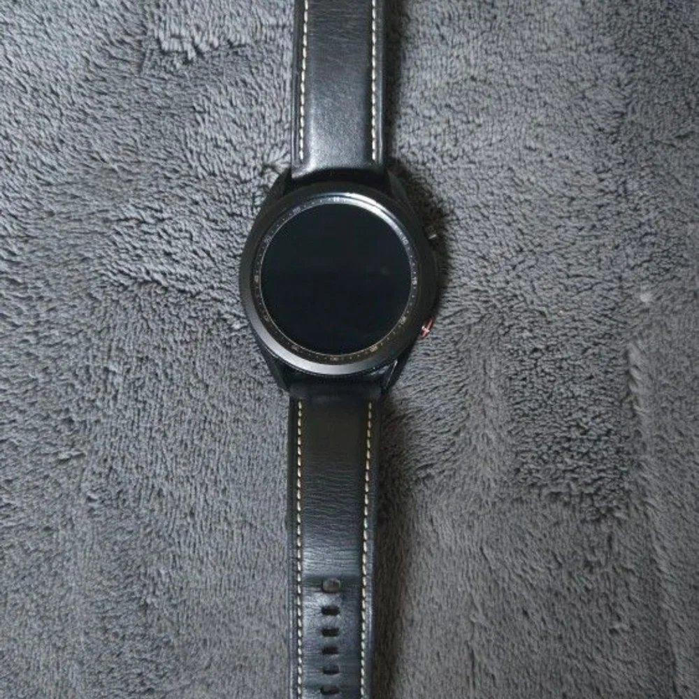 Galaxy Watch3 45mm with Leather Strap